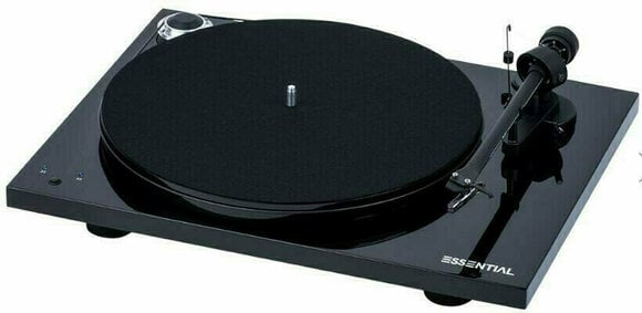 Tocadiscos Pro-Ject Essential III + OM 10 High Gloss Black - 1