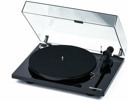 Levysoitin Pro-Ject Essential III BT + OM 10 High Gloss Black - 1