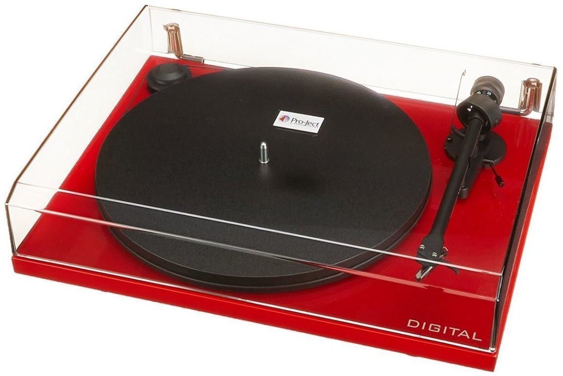 Turntable Pro-Ject Essential II Digital Red Plus OM5E