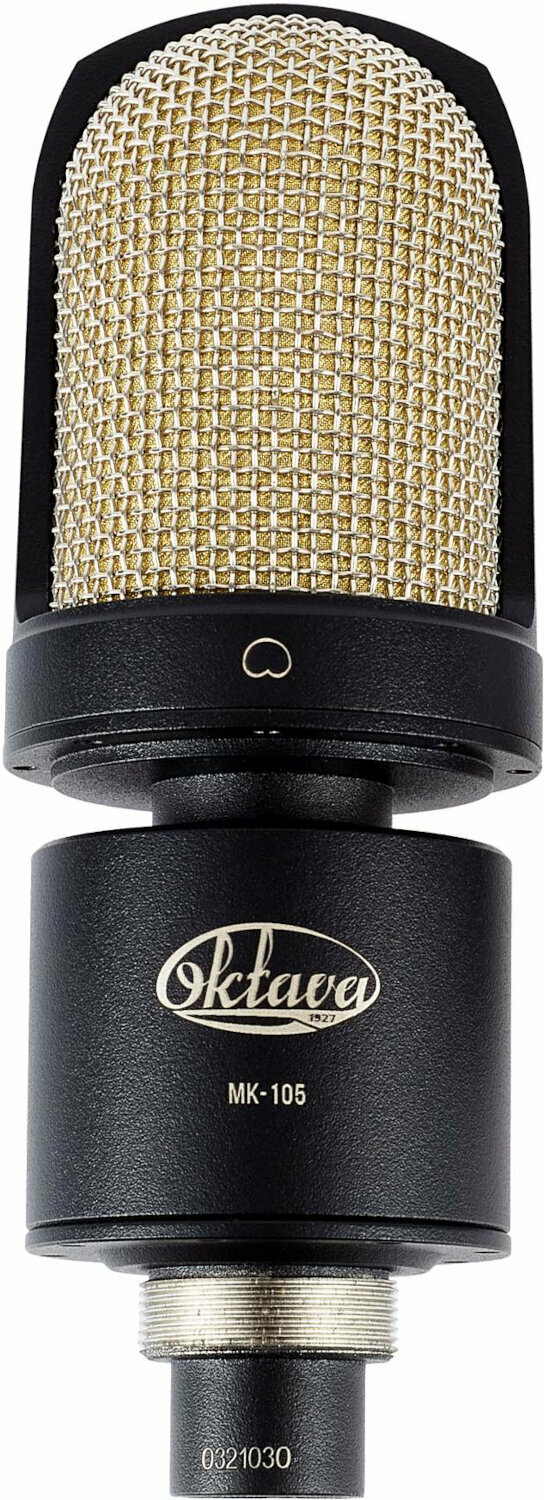 Microphone à condensateur pour studio Oktava MK-105 BK Microphone à condensateur pour studio