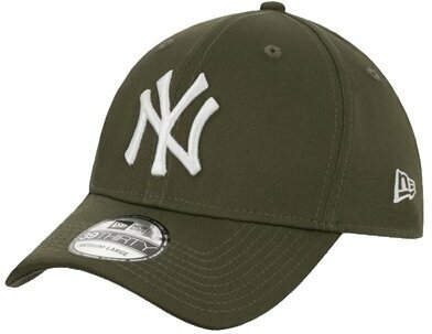 Cappellino New York Yankees 39Thirty MLB League Essential Olive Green/White M/L Cappellino