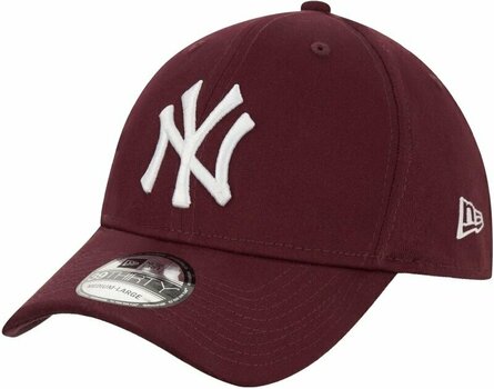 Cap New York Yankees 39Thirty MLB League Essential Burgundy/White S/M Cap - 1