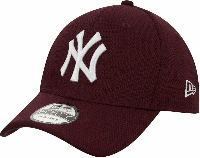 Baseball sapka New York Yankees 9Forty MLB Diamond Era Burgundy/White UNI Baseball sapka