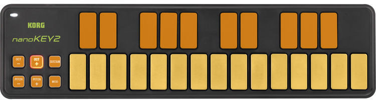 MIDI toetsenbord Korg NanoKEY 2