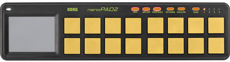 Controler MIDI Korg nanoPAD2 ORGR