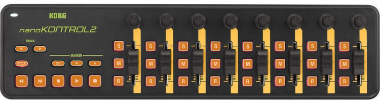 MIDI kontroler, MIDI ovladač Korg nanoKONTROL2 ORGR
