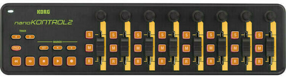 Kontroler MIDI, Sterownik MIDI Korg nanoKONTROL2 ORGR - 1