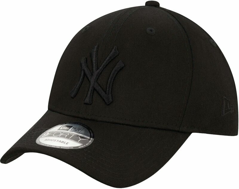 Baseball sapka New York Yankees 9Forty MLB League Essential Snap Black/Black UNI Baseball sapka