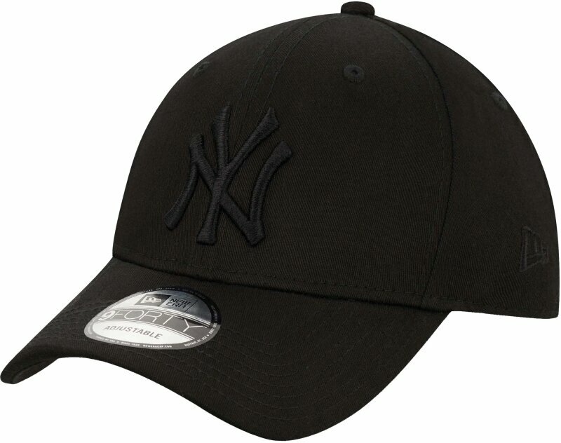 Baseballpet New York Yankees 9Forty MLB League Essential Snap Black/Black UNI Baseballpet