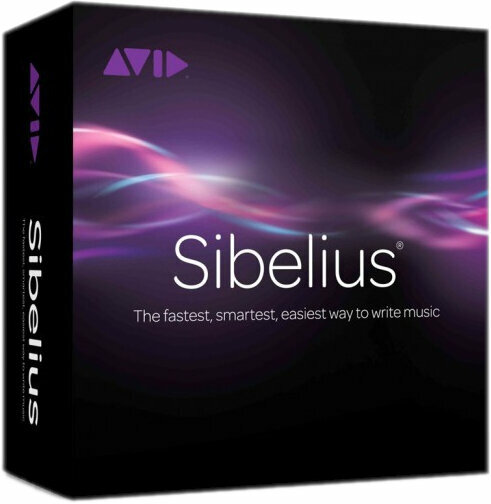 Software de notación musical AVID Sibelius EDU Annual Subscription with Annual Upgrade Plan