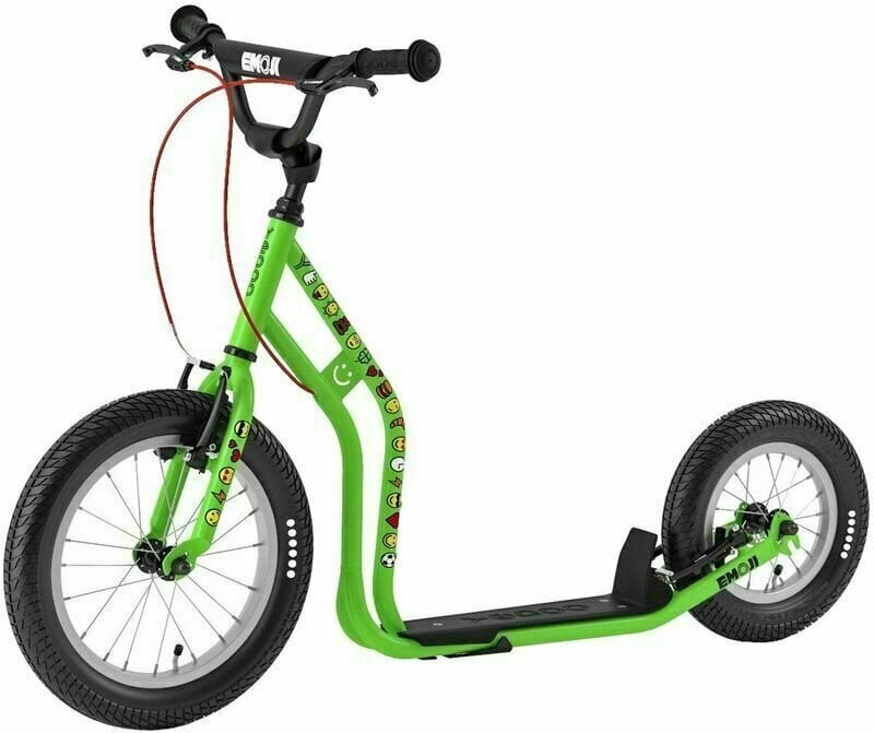 Otroški skuter / Tricikli Yedoo Wzoom Emoji Zelena Otroški skuter / Tricikli