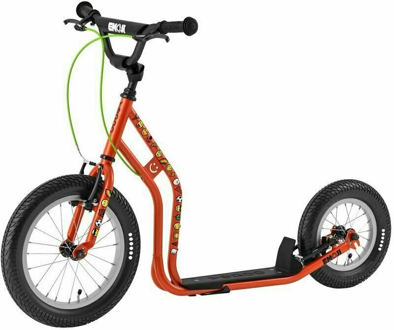 Løbehjul/trehjulet cykel til børn Yedoo Wzoom Emoji Red Løbehjul/trehjulet cykel til børn
