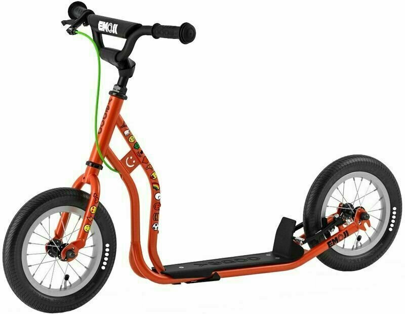 Løbehjul/trehjulet cykel til børn Yedoo Mau Emoji Red Løbehjul/trehjulet cykel til børn
