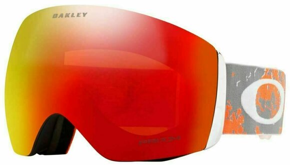 Ski Goggles Oakley Flight Deck Artic Fracture Orange w/Prizm Torch 18/19 - 1