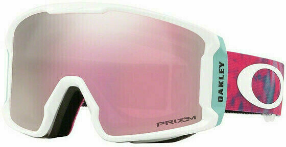 Masques de ski Oakley Line Miner XM Tranquil Flury Coral Arctic/Prizm HI Pink 18/19 - 1