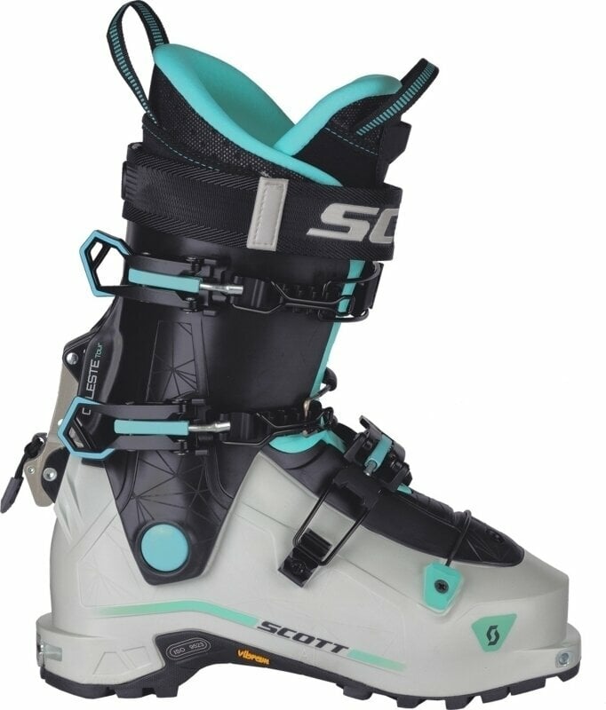 Touring Ski Boots Scott Celeste Tour Womens 110 White/Mint Green 26,5