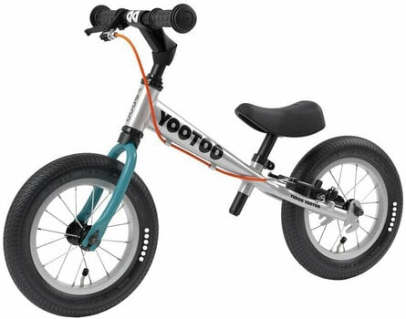 Bicicleta de equilíbrio Yedoo YooToo 12" Teal Blue Bicicleta de equilíbrio - 1