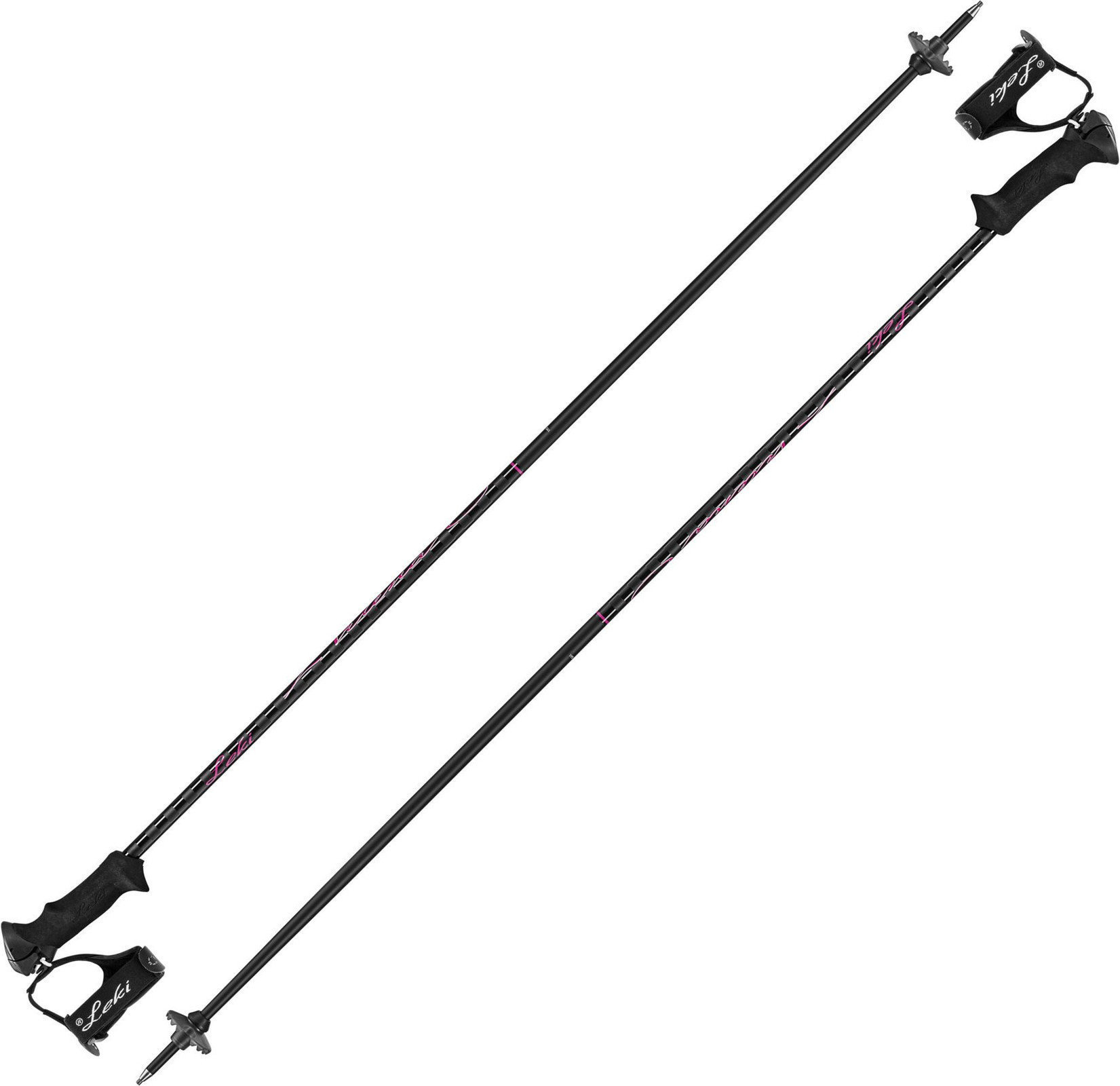 Ski Poles Leki Artena S Black/Berry 115 cm Ski Poles