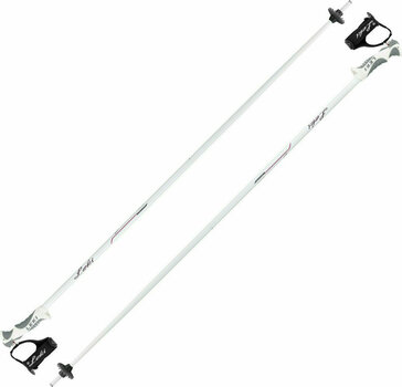 Bastões de esqui Leki Giulia S White/Anthracite/Berry 115 cm Bastões de esqui - 1