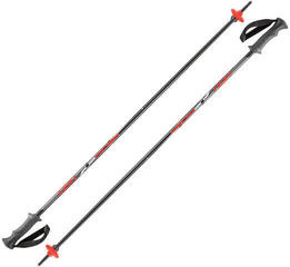 Leki Rider Ski Poles Black/Red/White/Anthracite 90 17/18