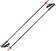 Bastões de esqui Leki Rider Black/Red/White/Anthracite 90 cm Bastões de esqui