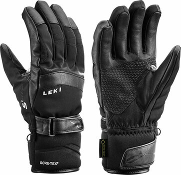 Ski Gloves Leki Performance S GTX Black 8,5 Ski Gloves - 1