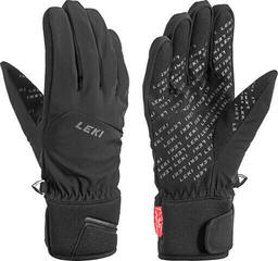 Leki Trail Mens Ski Gloves Black 10 Leki Trail Mens Ski Gloves Black 10