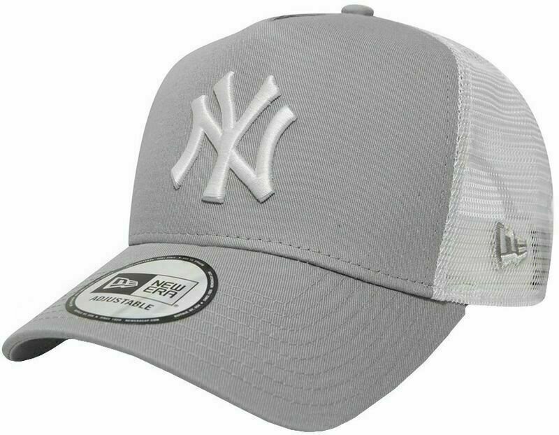 Baseballpet New York Yankees Clean Trucker 2 Grey/White UNI Baseballpet