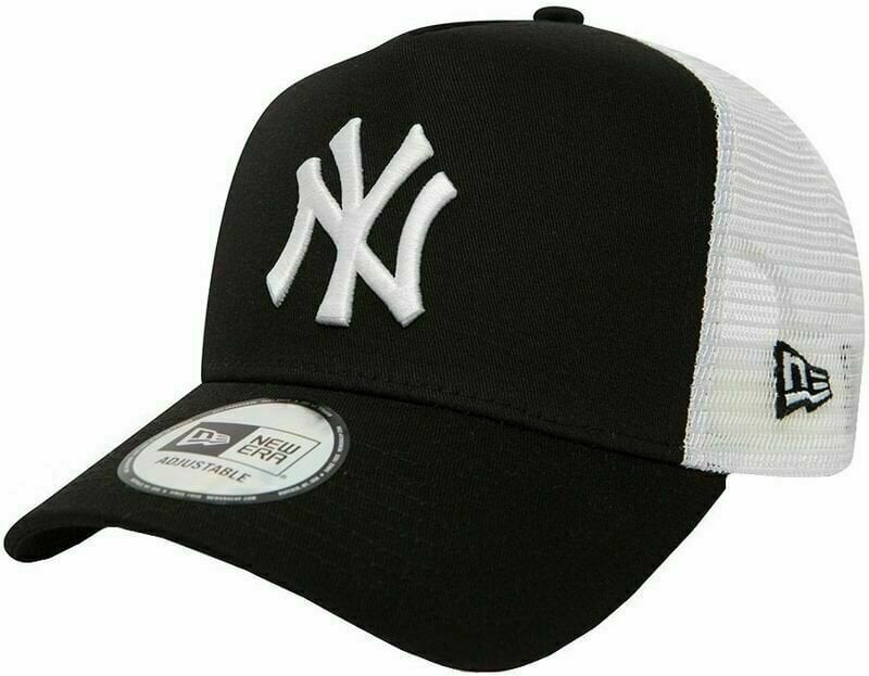 Baseballpet New York Yankees Clean Trucker 2 Black/White UNI Baseballpet