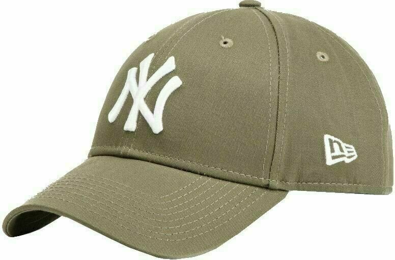 New York Yankees Kappe 9Forty MLB League Essential Olive Green/White UNI