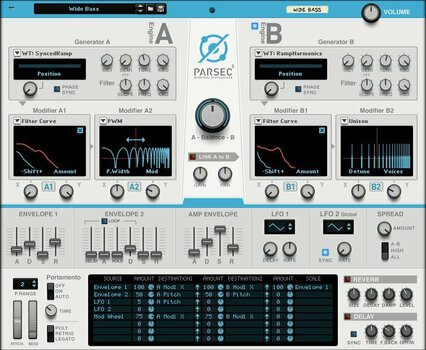 Software de estúdio de instrumentos VST Reason Studios Parsec (Produto digital) - 1