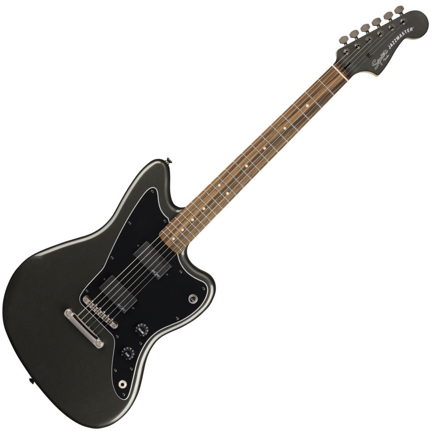 Electric guitar Fender Squier Contemporary Active Jazzmaster HH ST Graphite Metallic