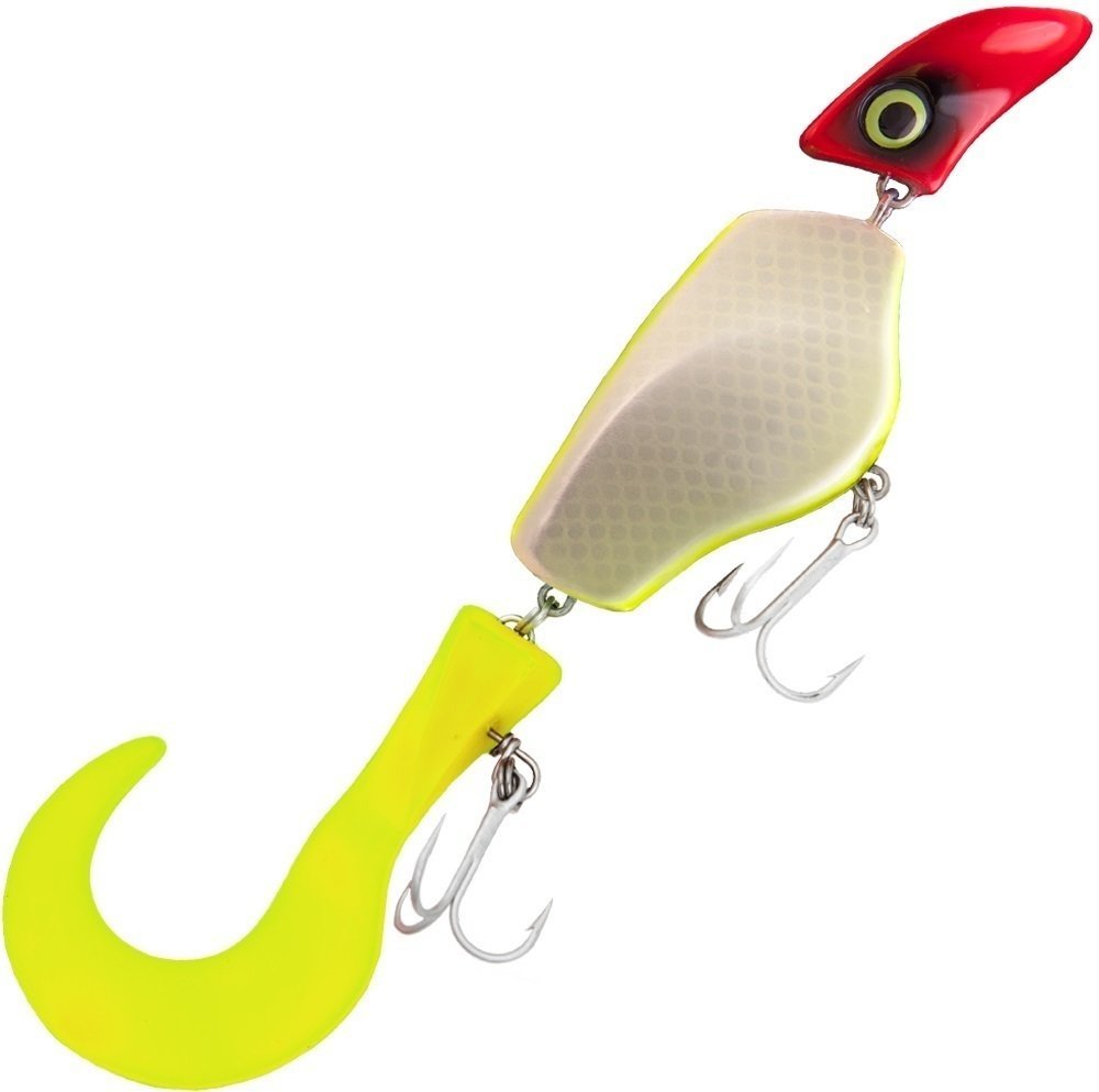 Fishing Wobbler Headbanger Lures Tail Floating UV Clown 23 cm 48 g