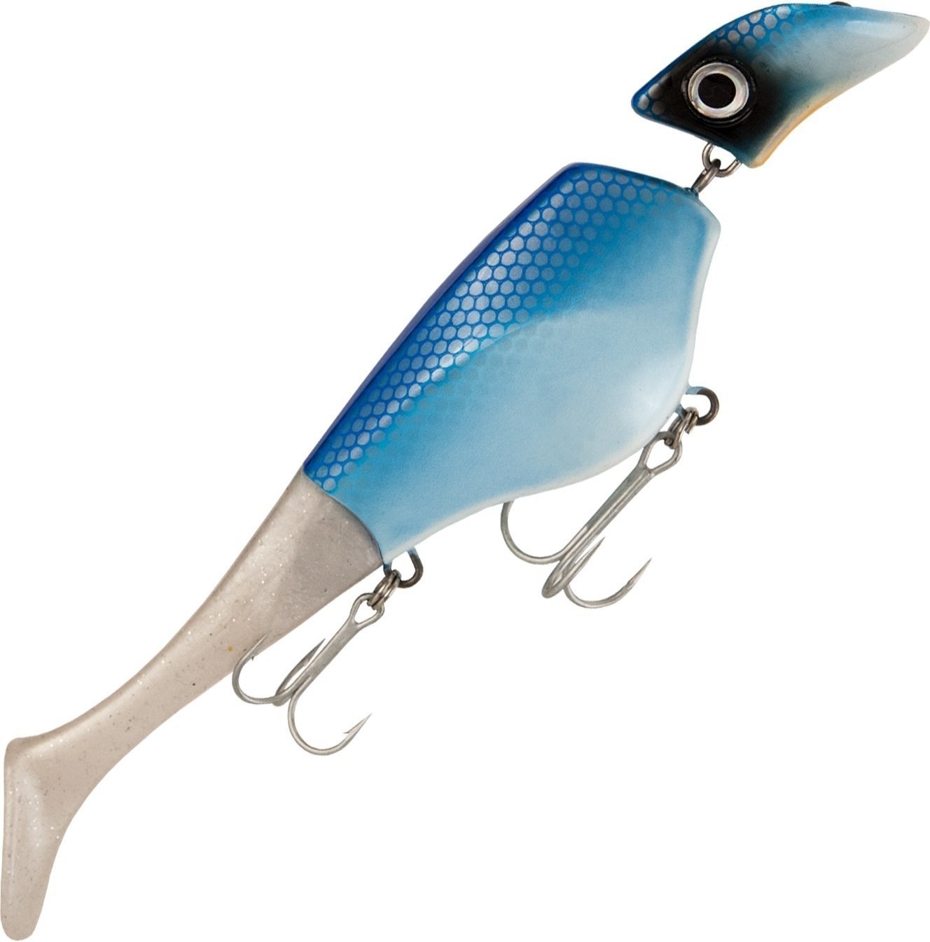Wobbler til fiskeri Headbanger Lures Shad Floating Blue Pearl 22 cm 61 g