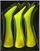 Esca artificiale Headbanger Lures Shad 22 Tails Fluo Yellow