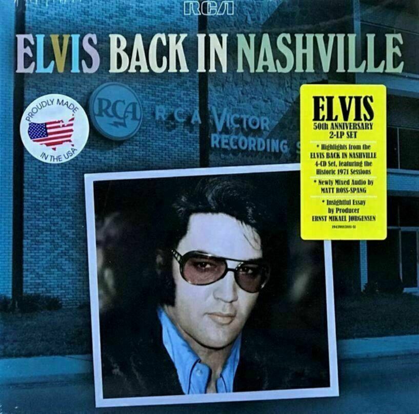 Disque vinyle Elvis Presley - Back In Nashville (2 LP)
