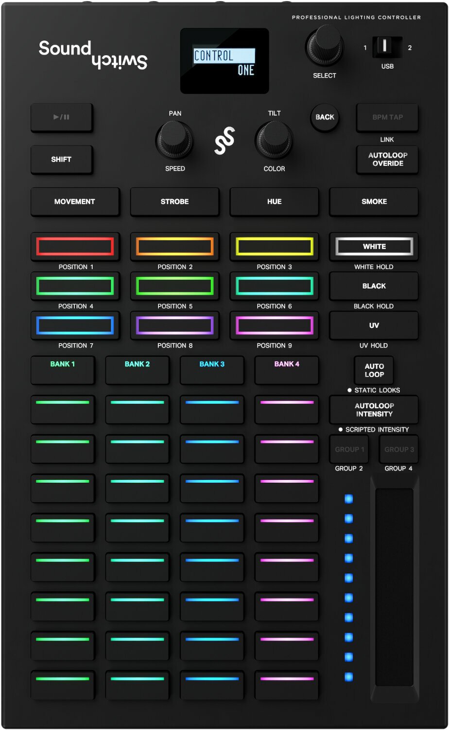 Vezérlőpult SoundSwitch Control One Vezérlőpult