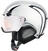 Casco de esquí UVEX Hlmt 500 Visor Chrome LTD Silver 55-59 cm 18/19