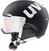 Casque de ski UVEX Hlmt 500 Visor Black/White Matt 59-62 cm Casque de ski