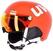 Lyžařská helma UVEX Hlmt 500 Visor Orange Mat 52-55 cm 17/18