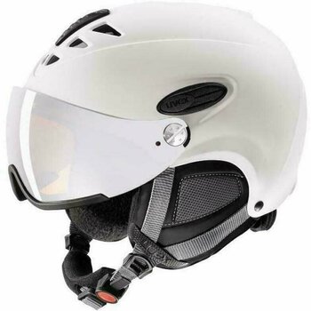 Ski Helmet UVEX Hlmt 300 Visor White Mat 53-56 cm 17/18 - 1