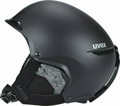 Lyžařská helma UVEX Jakk+ Style Style Black Mat 52-55 cm Lyžařská helma - 1