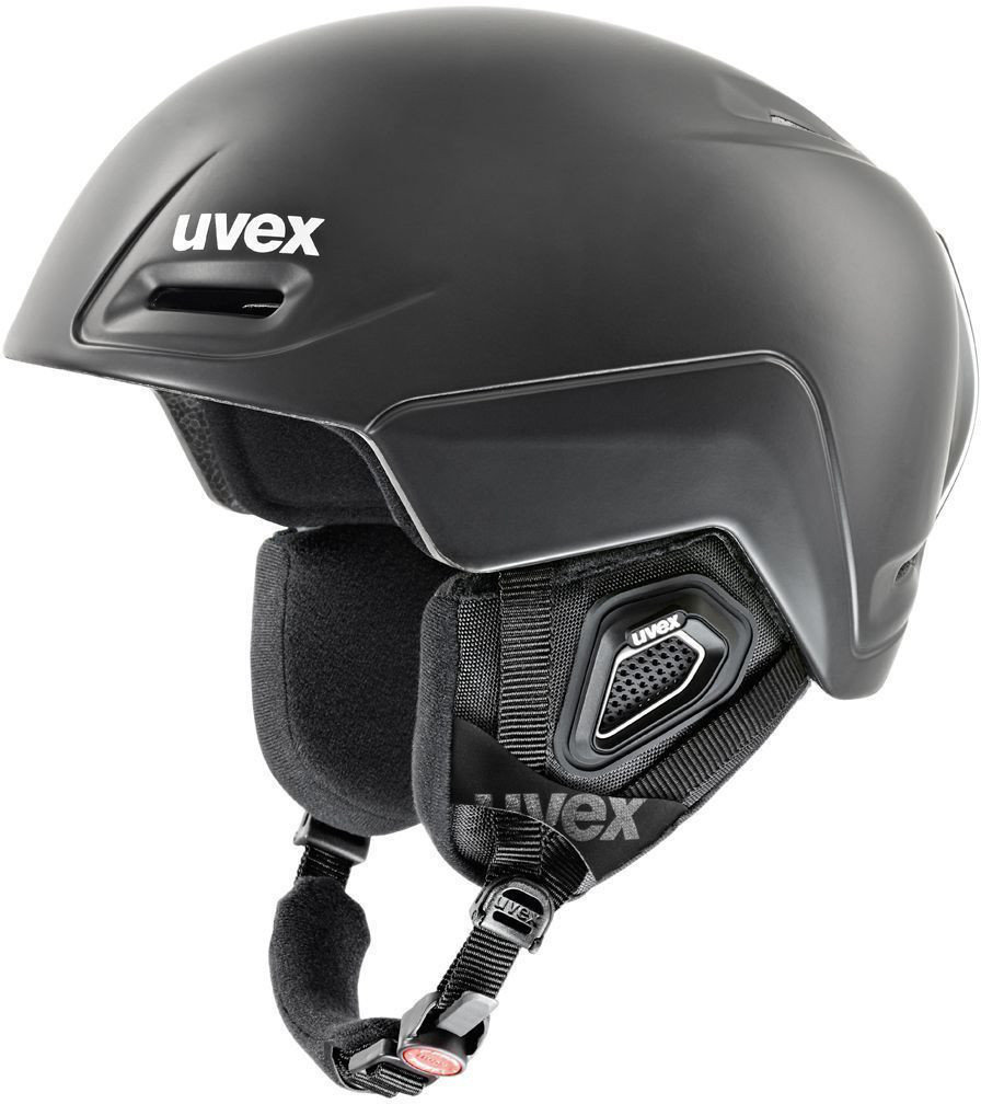 Lyžařská helma UVEX Jimm Black Mat 52-55 cm Lyžařská helma