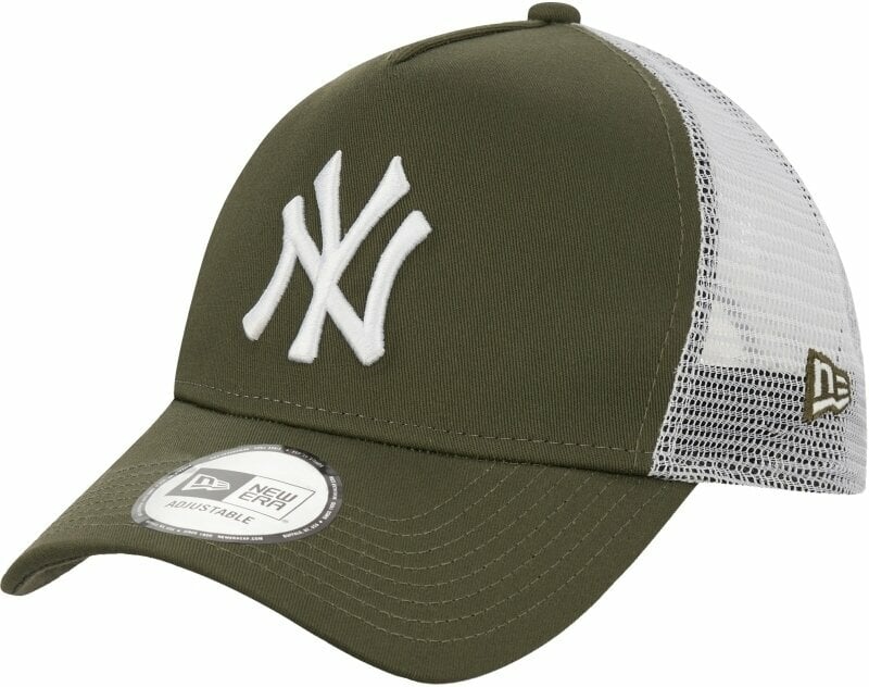 Šilterica New York Yankees 9Forty MLB AF Trucker League Essential Olive Green/White UNI Šilterica