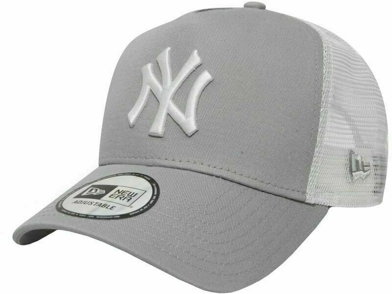 Czapka z daszkiem New York Yankees 9Forty K MLB AF Clean Trucker Grey/White Child Czapka z daszkiem