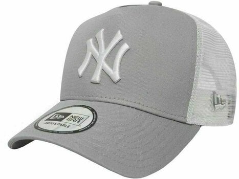 Kappe New York Yankees 9Forty K MLB AF Clean Trucker Grey/White Youth Kappe - 1
