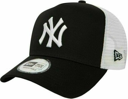 Casquette New York Yankees 9Forty K MLB AF Clean Trucker Black/White UNI Casquette - 1