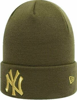 Mütze New York Yankees MLB Metallic Logo Olive UNI Mütze - 1