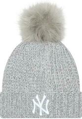 Czapka New York Yankees MLB Winterized Bobble Grey UNI Czapka