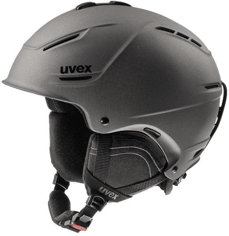 Ski Helmet UVEX P1US 2.0 Black Met Mat 59-62 cm Ski Helmet
